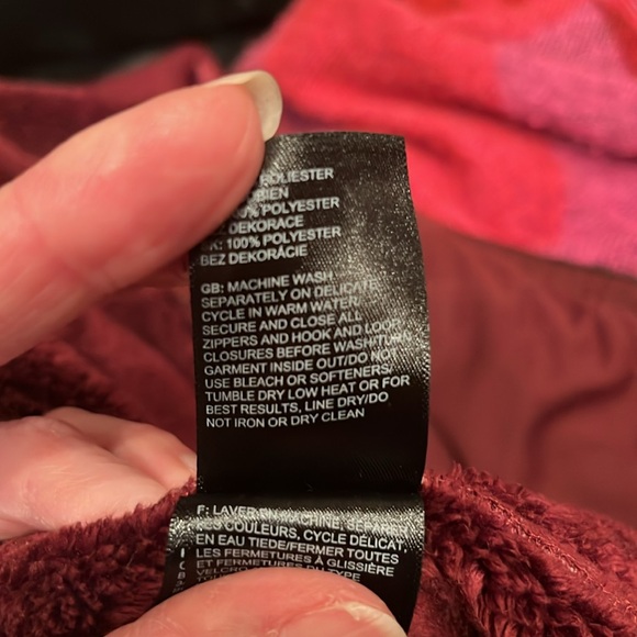 EUC The North Face Windwall full zip fleece lined jacket - Picture 14 of 16